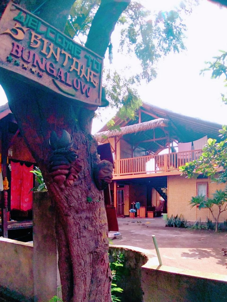 Lima Bintang Hotel Gili Trawangan Bagian luar foto